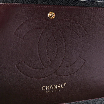 Chanel Caviar Quilted Jumbo Double Flap Black 6 of 11