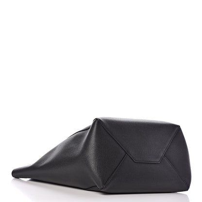 Celine Soft Grained Calfskin Small Belt Cabas Phantom Black 4 of 16