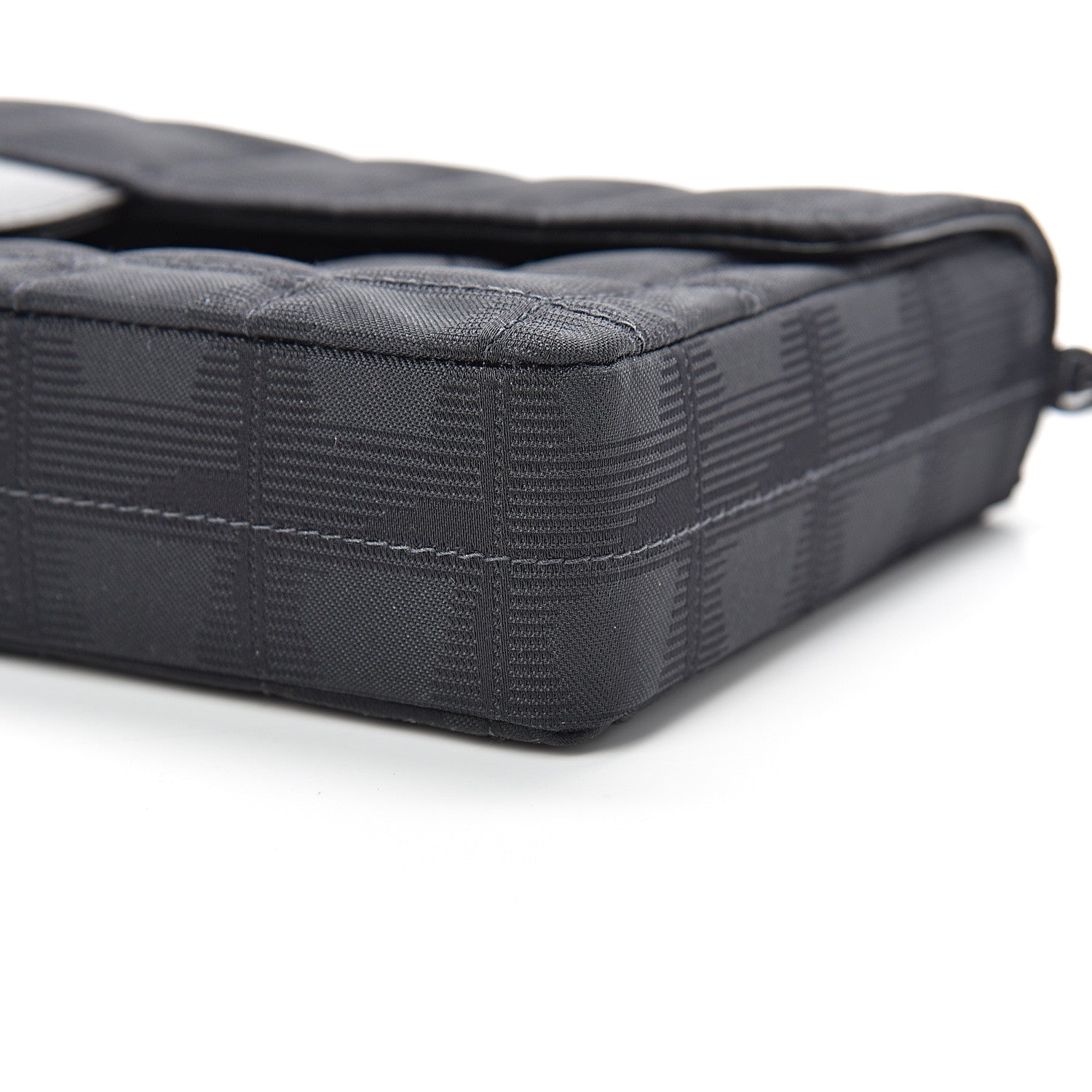 Chanel Nylon Travel East West Flap Black 10 of 11
