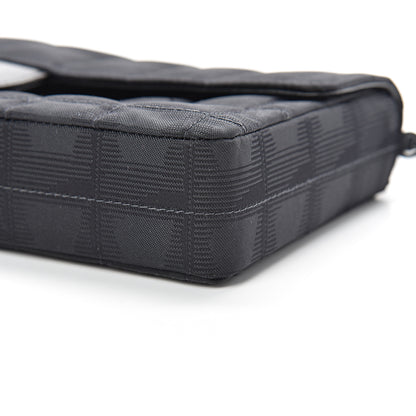 Chanel Nylon Travel East West Flap Black 10 of 11