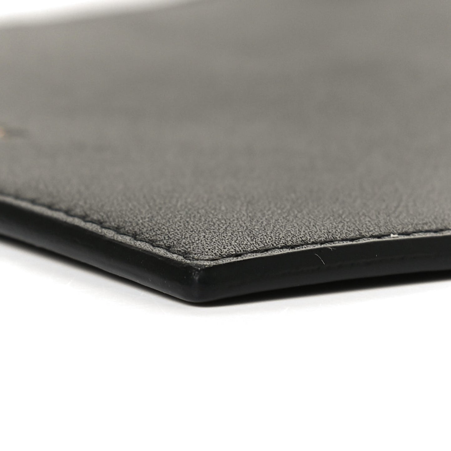 Calfskin Phone Pouch Crossbody Black