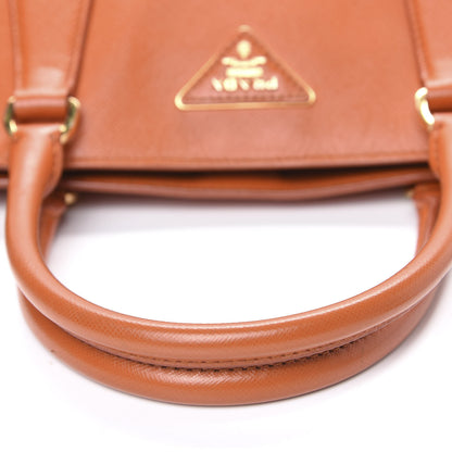 Prada Saffiano Lux Large Tote Papaya 13 of 16