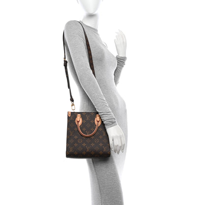 Louis Vuitton LOUIS VUITTON Monogram Sac Plat BB 2 of 9