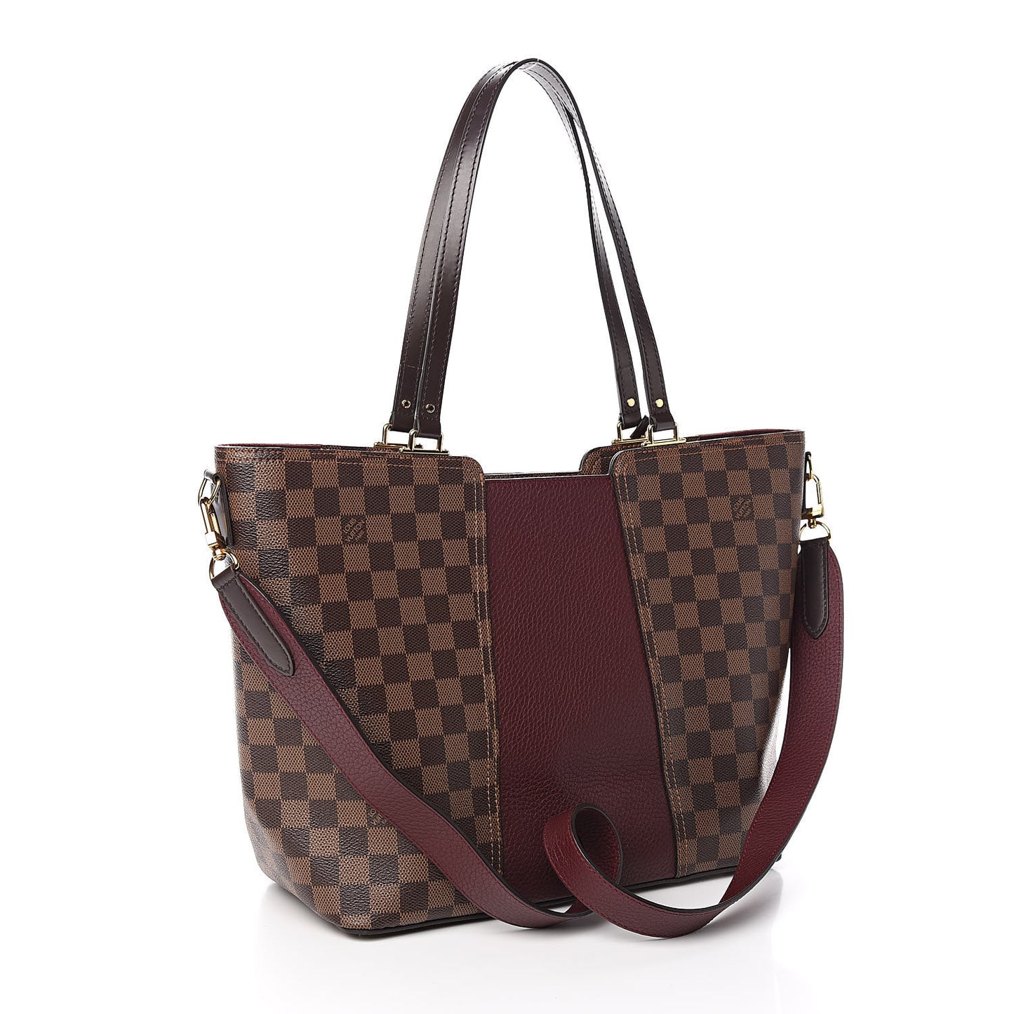 Damier Ebene Taurillon Jersey Bordeaux