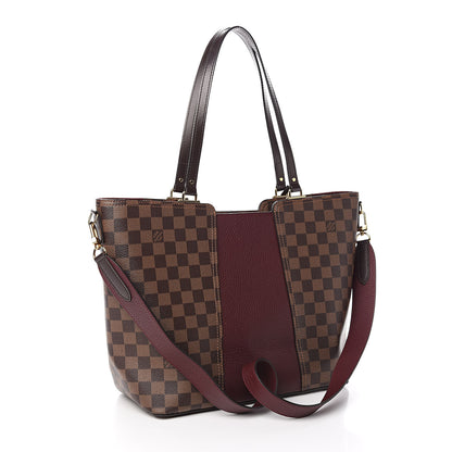 Louis Vuitton Damier Ebene Taurillon Jersey Bordeaux 3 of 10