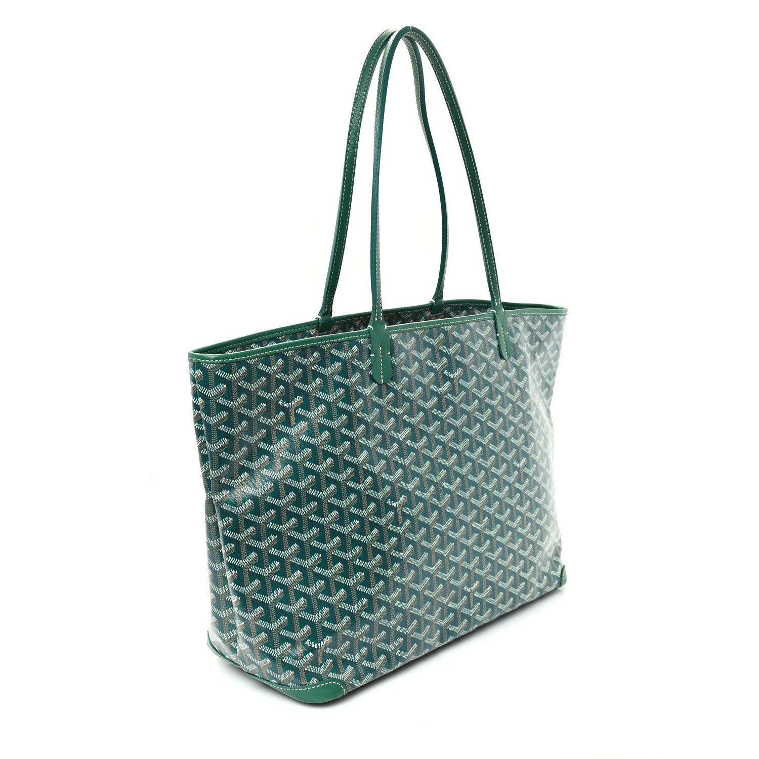 Goyard Goyardine Artois MM Green 3 of 11