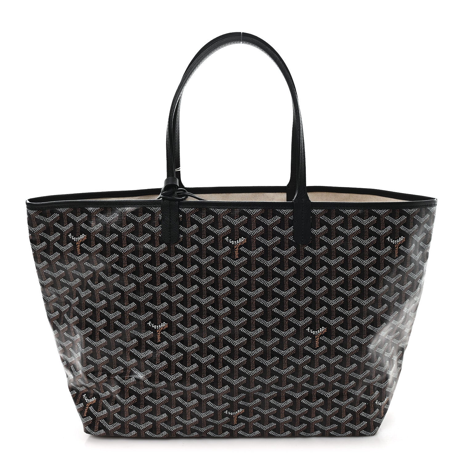 Goyard Goyardine Saint Louis PM Black 1 of 11