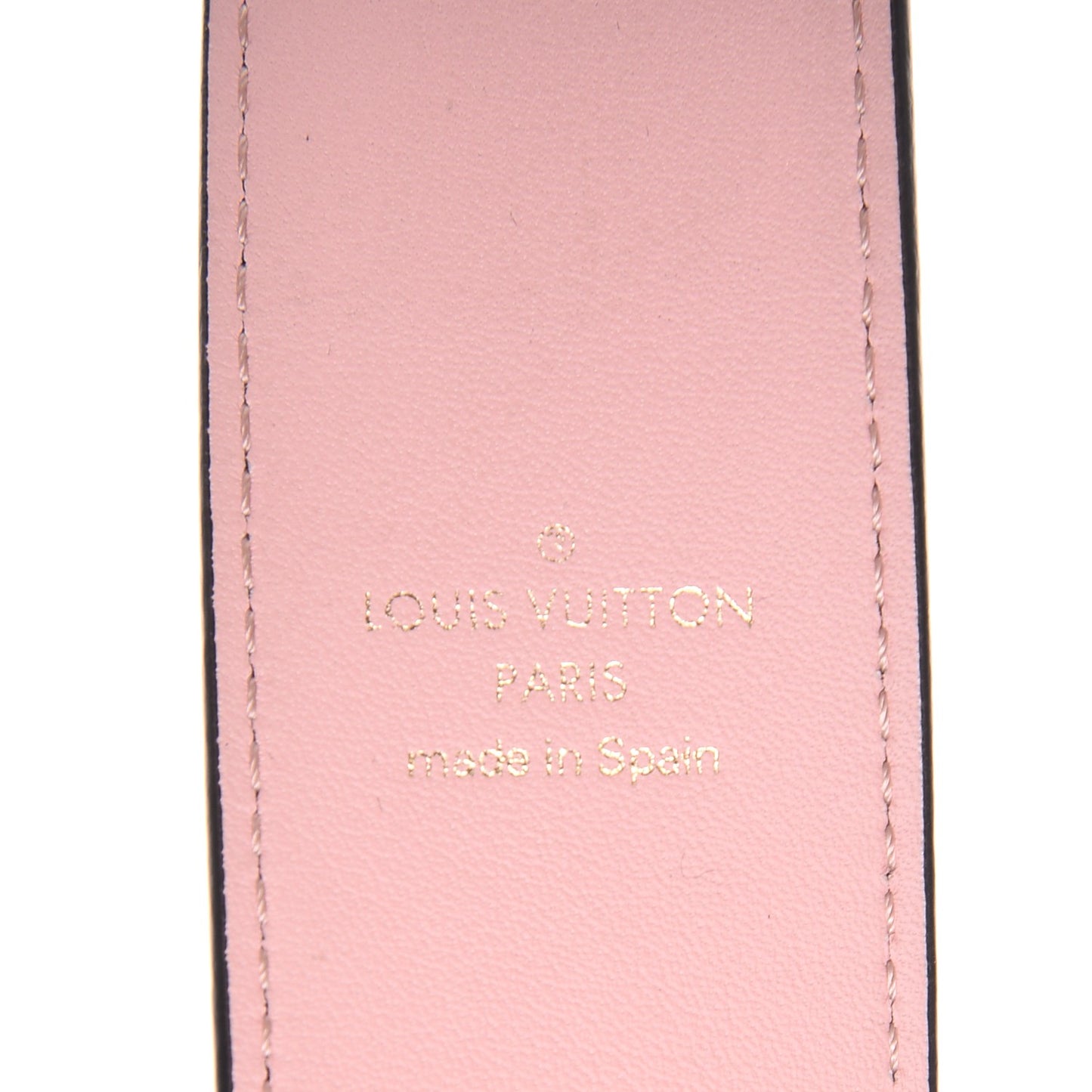 Monogram Bandouliere Shoulder Strap Rose Poudre