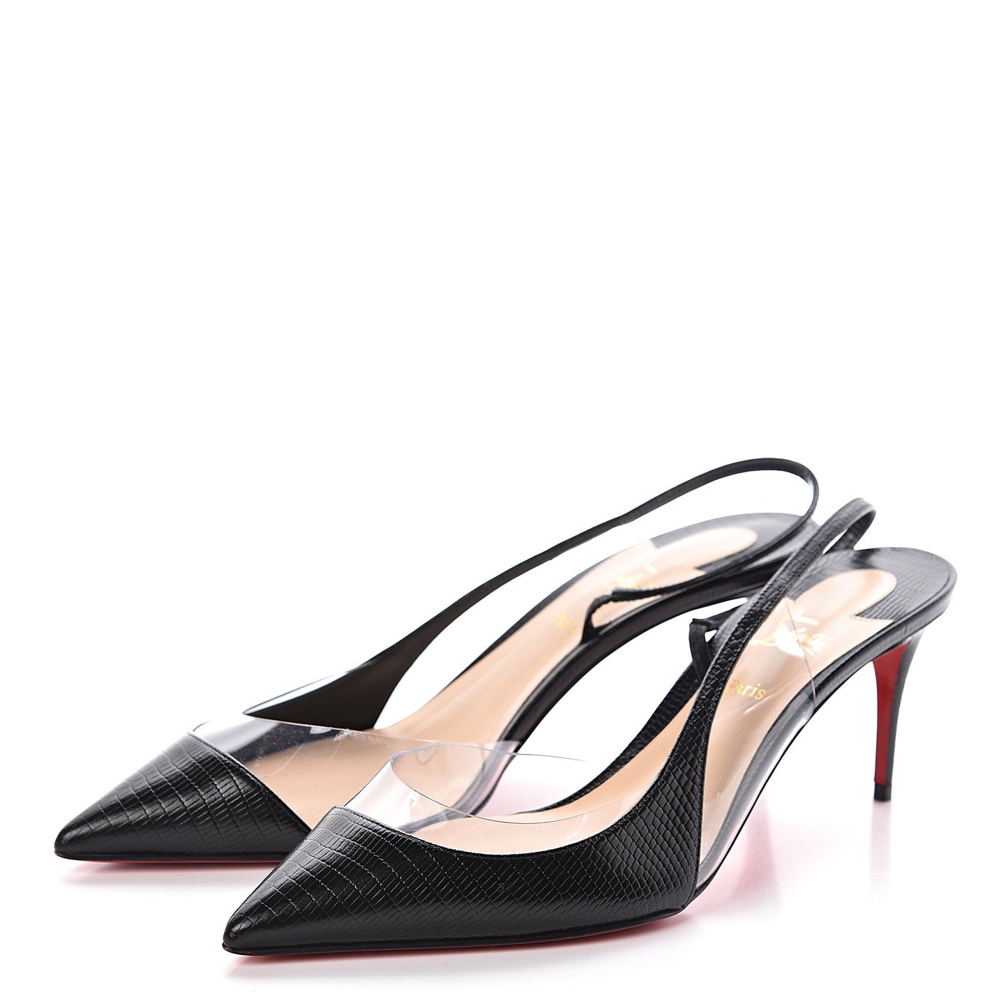 Calf Zarli PVC Optisexy 70 Pumps 39.5 Black