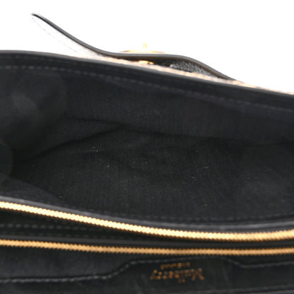 Mulberry Calf Hair Leopard Print Small Classic Belted Bayswater Satchel Black 5 of 11