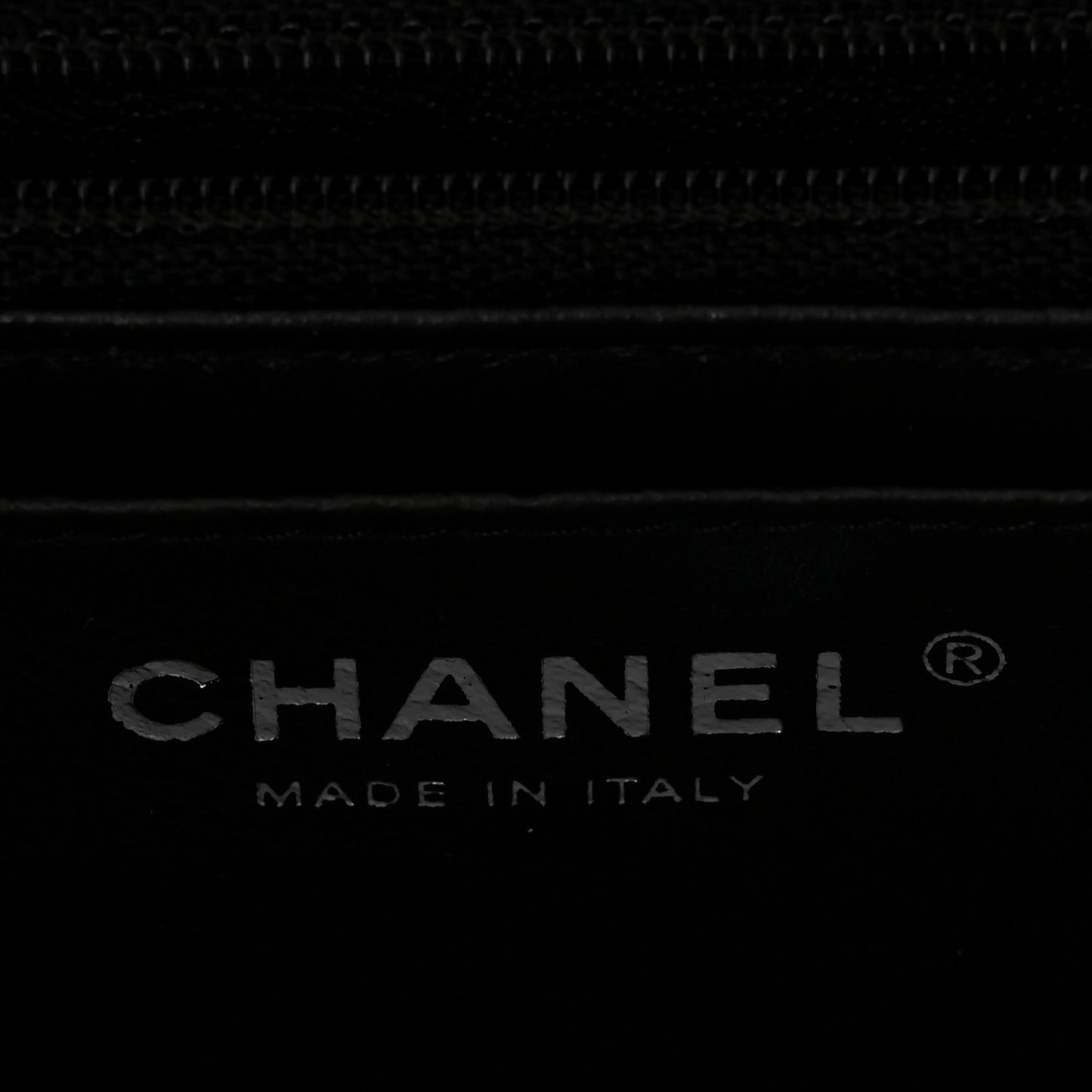 Lambskin Quilted Mini Rectangular Flap Black