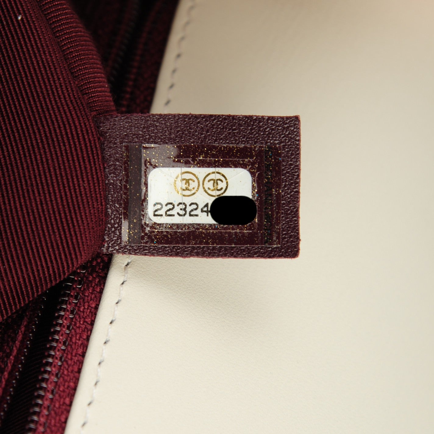 Caviar Suede Calfskin Chevron New Medium Boy Flap White