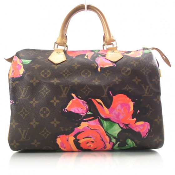 Monogram Roses Speedy 30