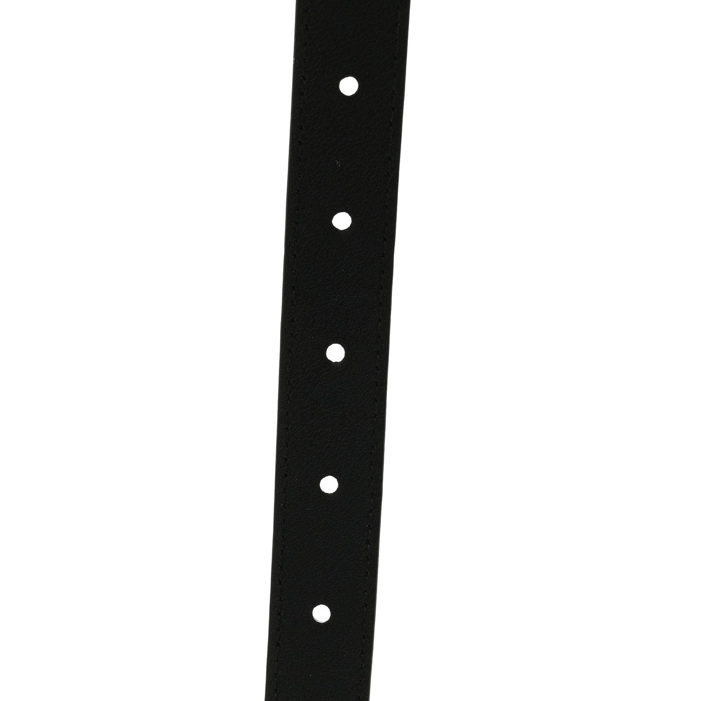Calfskin Queen Margaret Bee Belt 80 32 Black