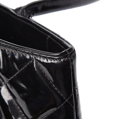 Chanel Patent Medallion Tote Black 19 of 21