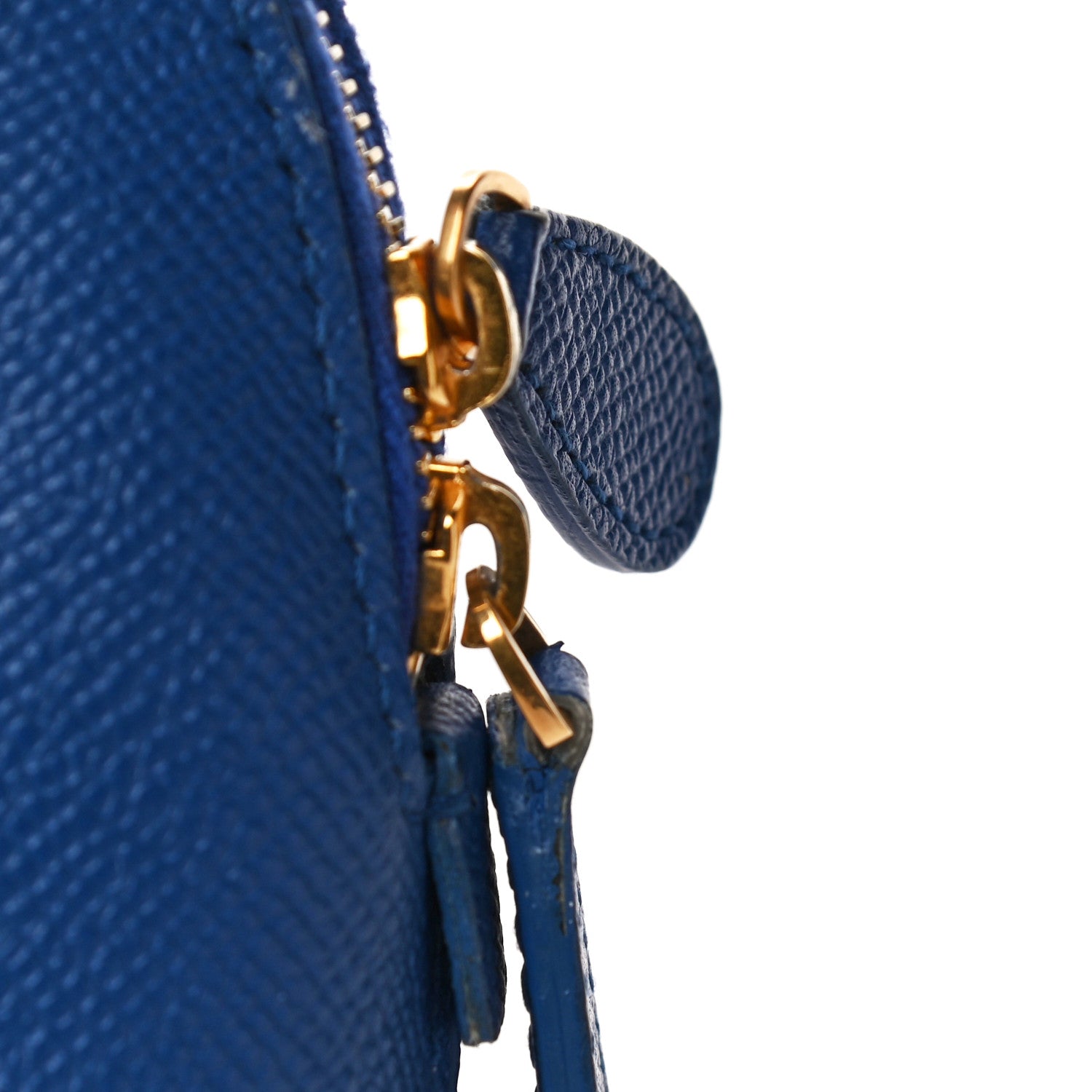 Balenciaga Signature Grained Calfskin Logo XXS Ville Top Handle Bag Bleu Roi White 15 of 20