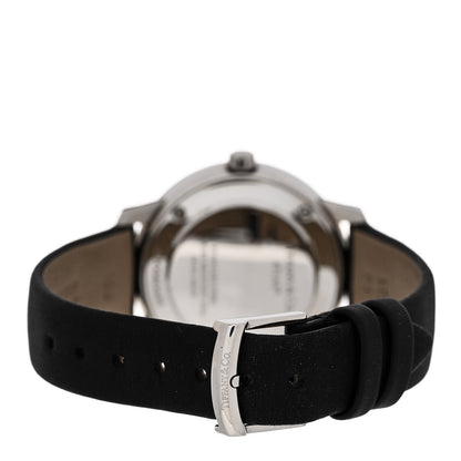 Tiffany Stainless Steel Satin Diamond Bezel 31mm Atlas 2-Hand Quartz Watch 3 of 5