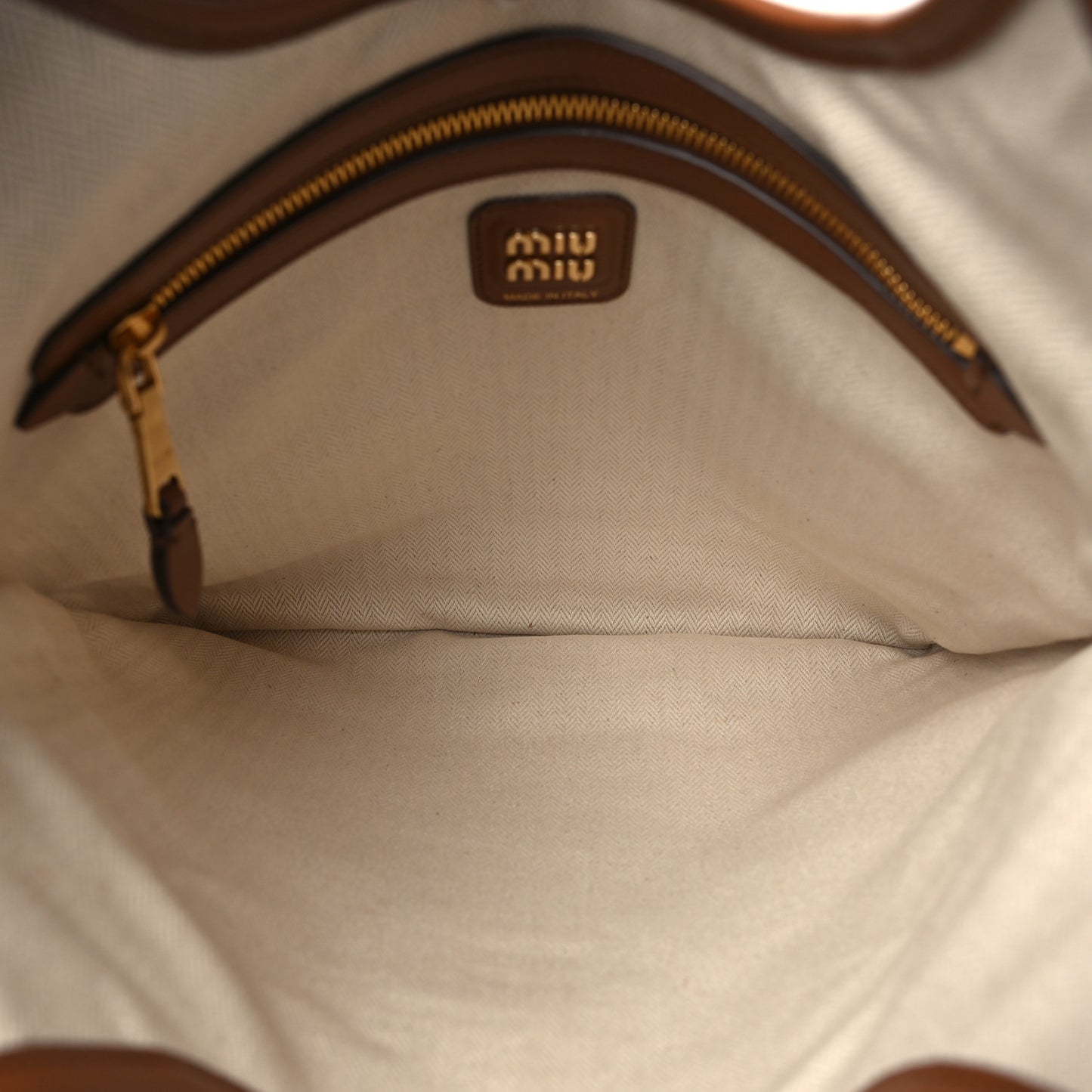 Nappa Patchwork Ivy Bag Cognac