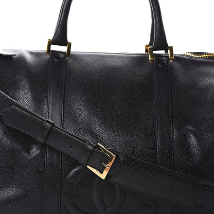 Chanel Caviar Timeless CC Duffel Bag Black 7 of 9