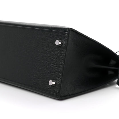 Hermes Epsom Kelly Sellier 28 Black 9 of 10