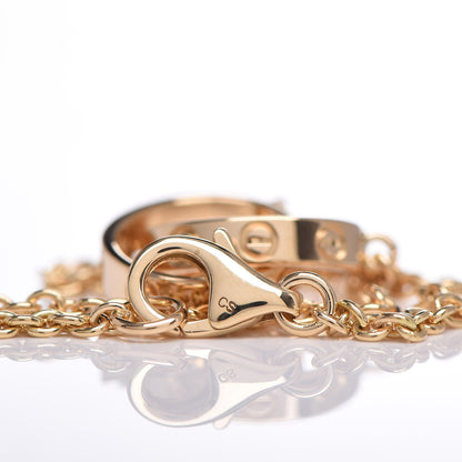 Cartier 18K Yellow Gold Interlocking LOVE Bracelet 7 of 8
