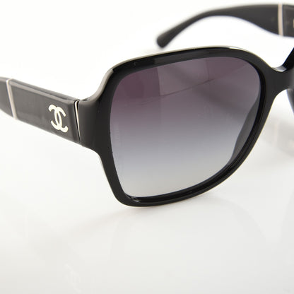 Chanel Square Summer CC Sunglasses 5230Q Black 8 of 9