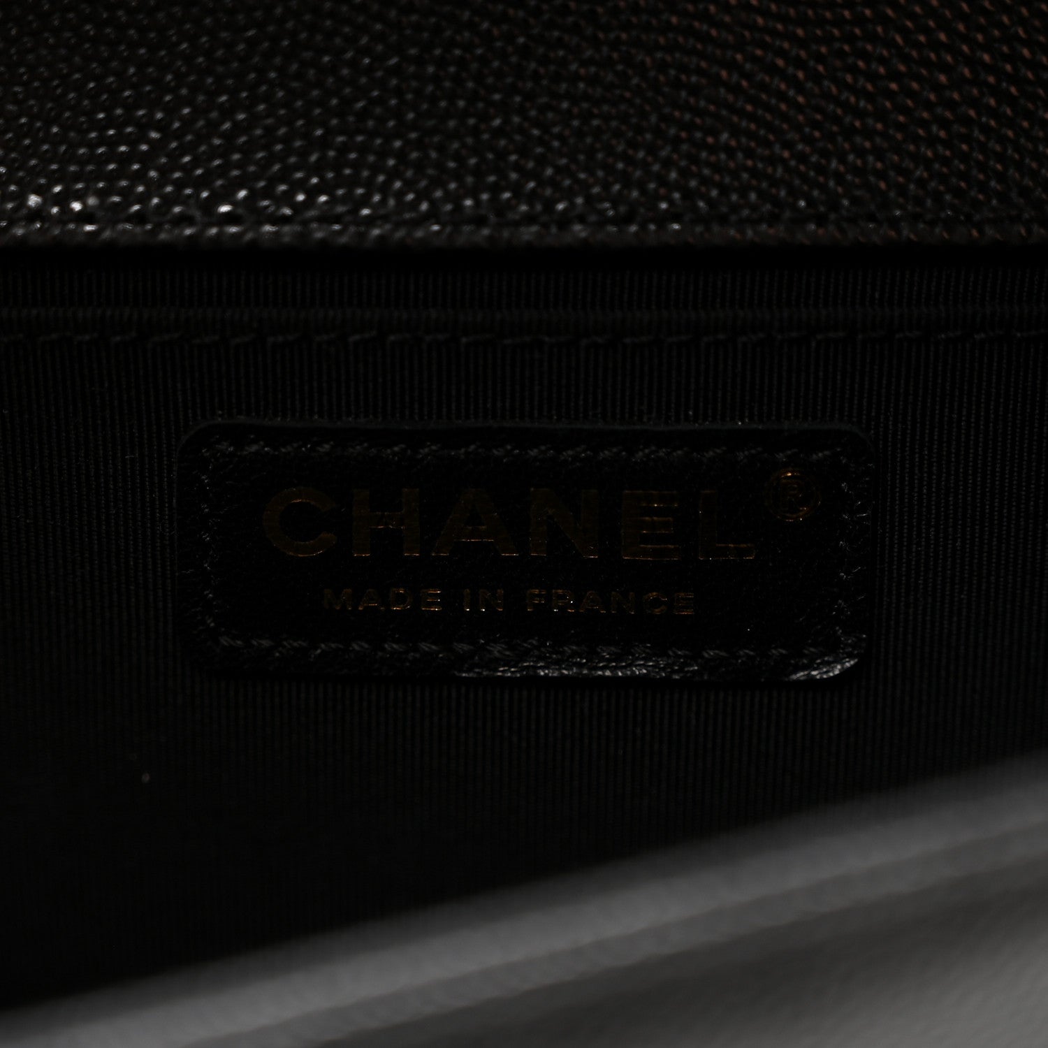 Chanel Caviar Quilted Medium Boy Flap Black 6 of 11