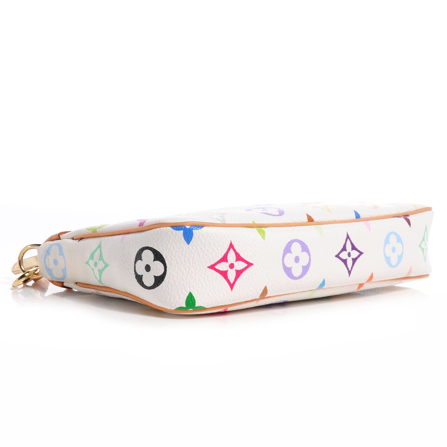 Louis Vuitton Monogram Multicolor Pochette Accessories White 4 of 7