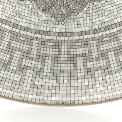 Hermes Porcelain Mosaique au 24 Platine Tart Platter 5 of 6
