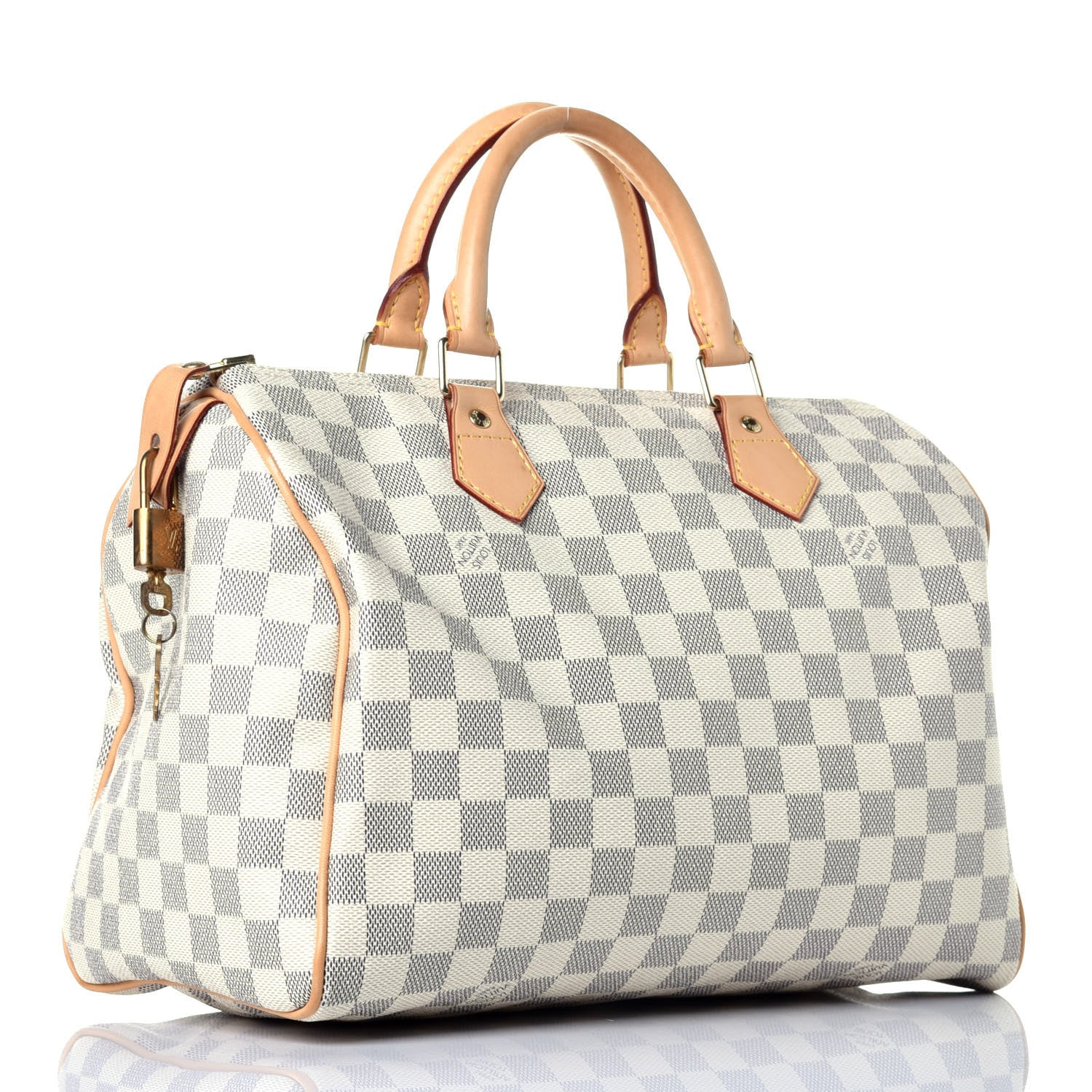 Louis Vuitton Damier Azur Speedy 30 3 of 9