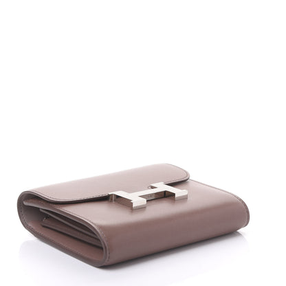 Hermes Tadelakt Constance Short Wallet Griolet 3 of 9