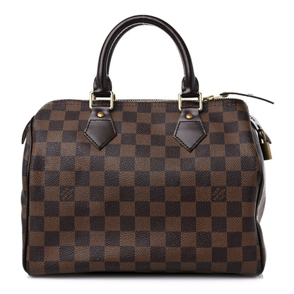 Louis Vuitton Damier Ebene Speedy 25 1 of 14