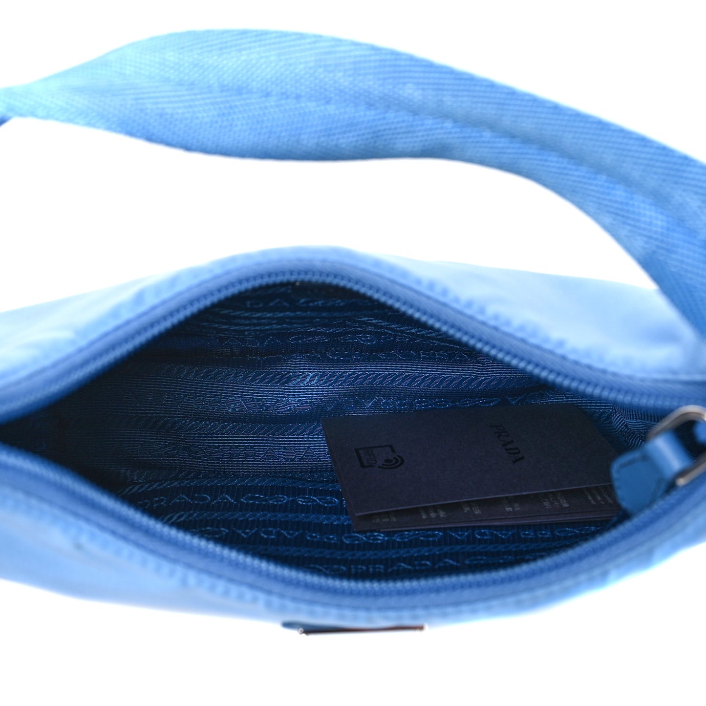 Re-Nylon Saffiano Mini Re-Edition 2000 Bag Pervinca