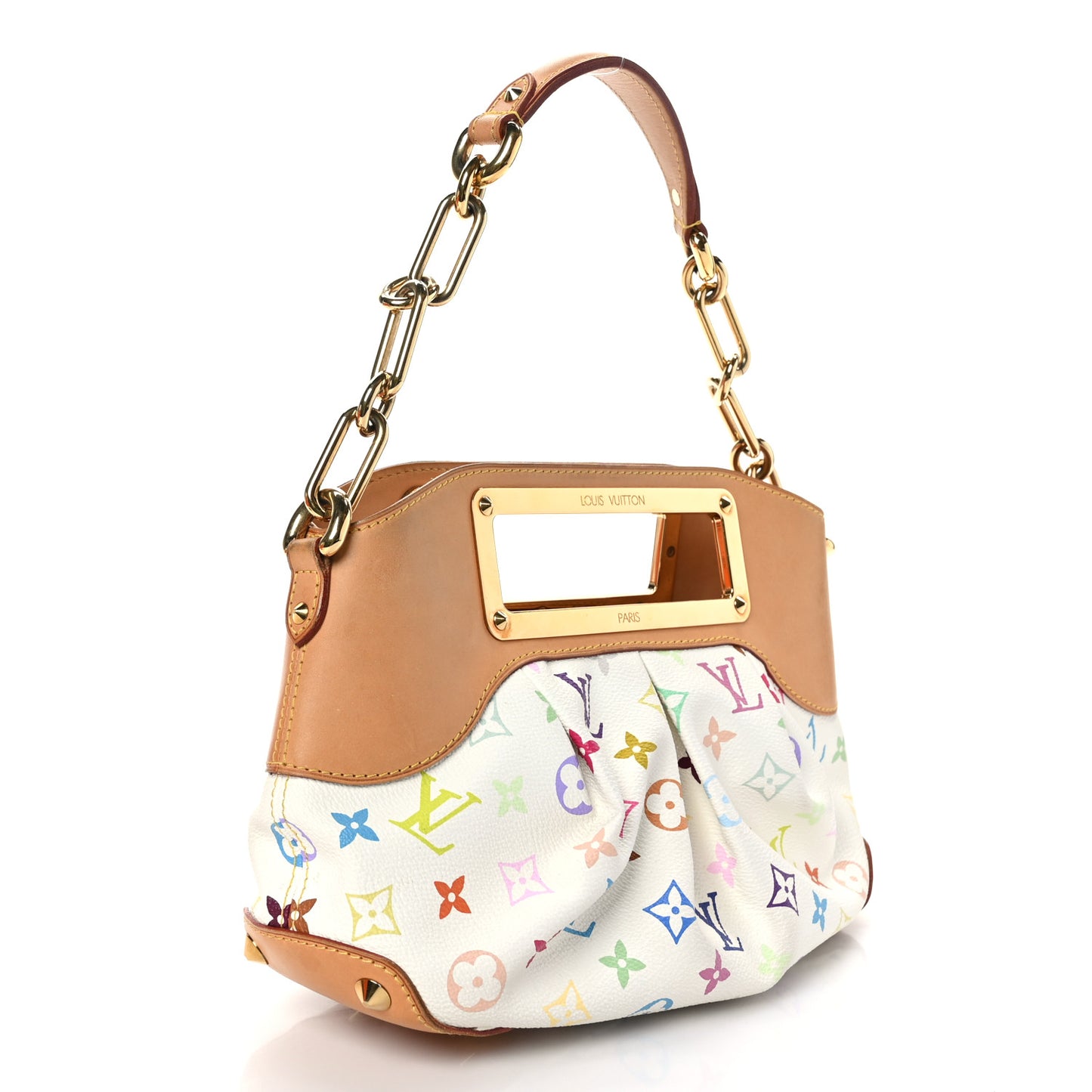 Monogram Multicolor Judy PM White
