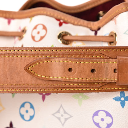 Louis Vuitton Monogram Multicolor Petit Noe White 12 of 12