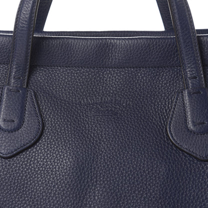 Gucci Pebbled Calfskin Large Lady Tassel Top Handle Bag Dark Blue 11 of 11