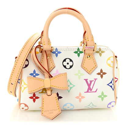 Louis Vuitton LV X TM Monogram Multicolor Nano Speedy White 1 of 9