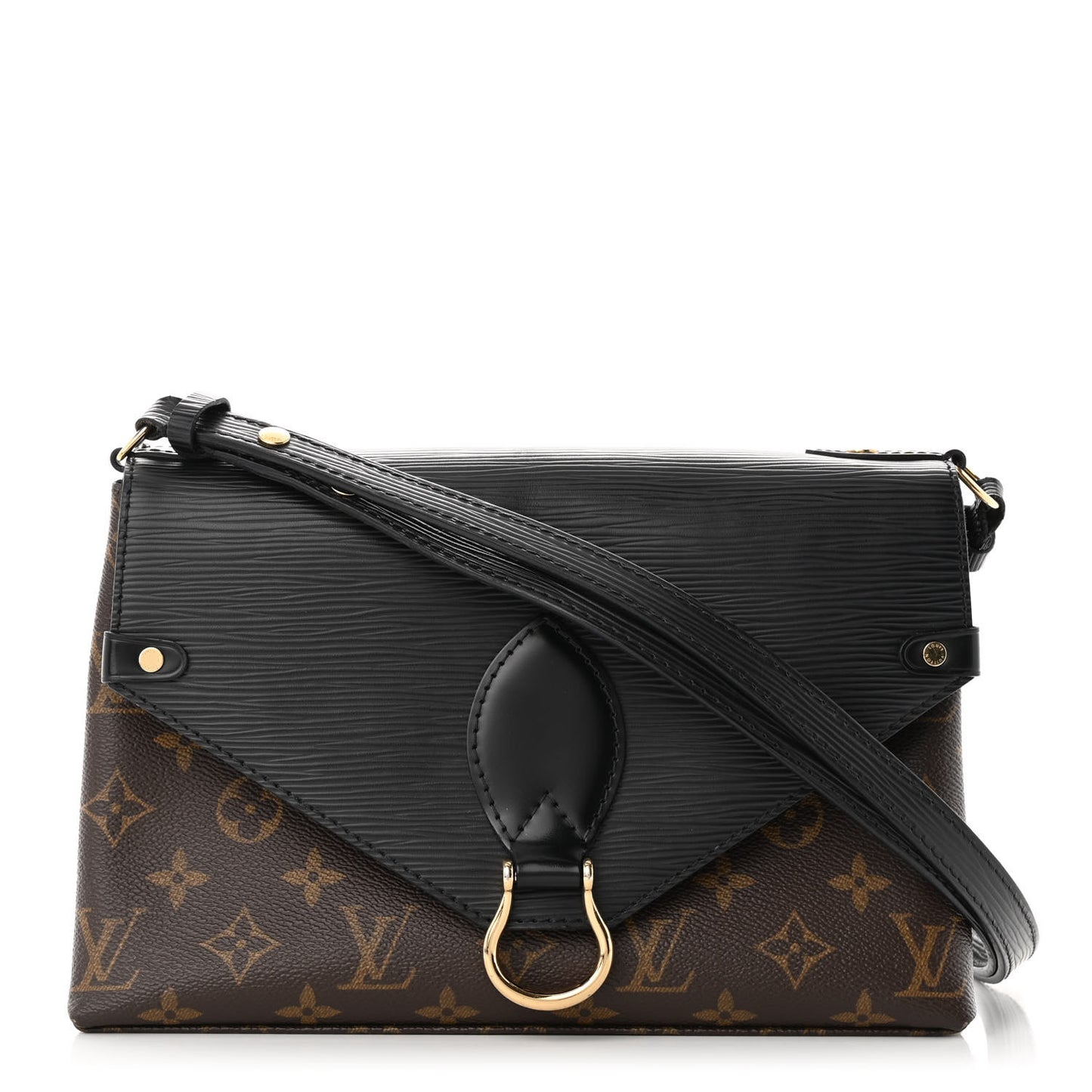 Epi Monogram Saint Michel Black