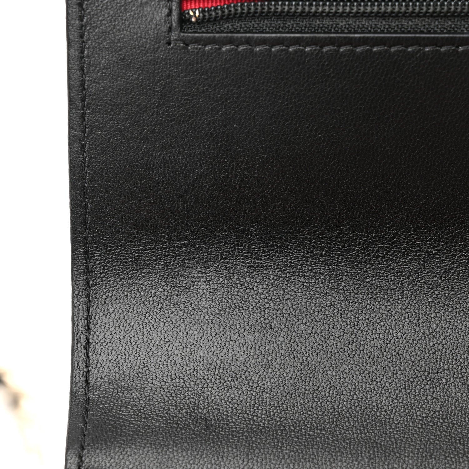 Chanel Lambskin Quilted Chanel 19 Wallet On Chain WOC Black 12 of 16