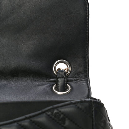 Balenciaga Calfskin Logo Matelasse M BB Chain Shoulder Bag Black 11 of 17