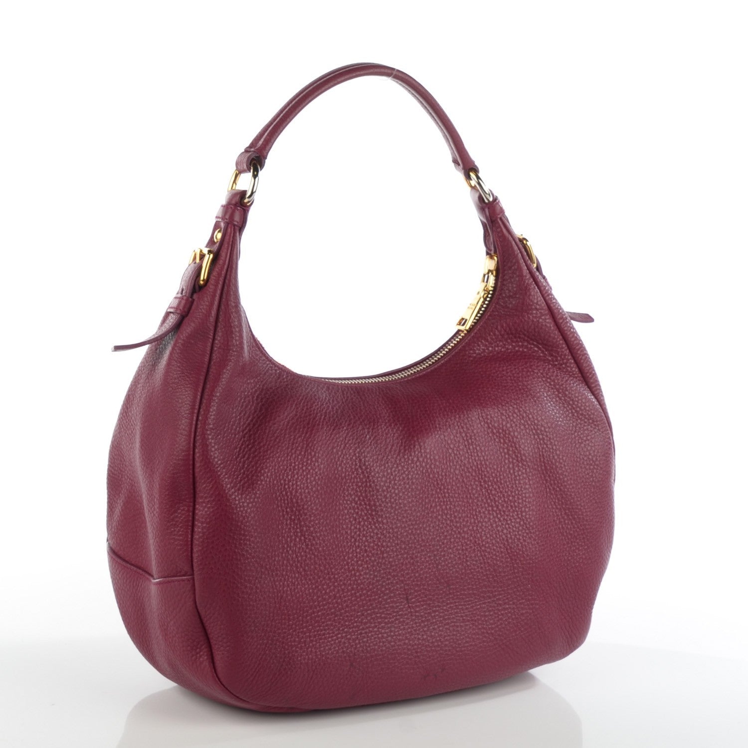 Prada Vitello Daino Hobo Ametista 3 of 14