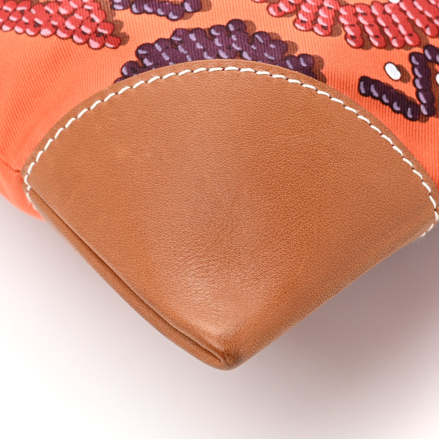 Silk Barenia Kelly En Perles Silky City 33 Bag Fauve Orange Anthracite Frambroise