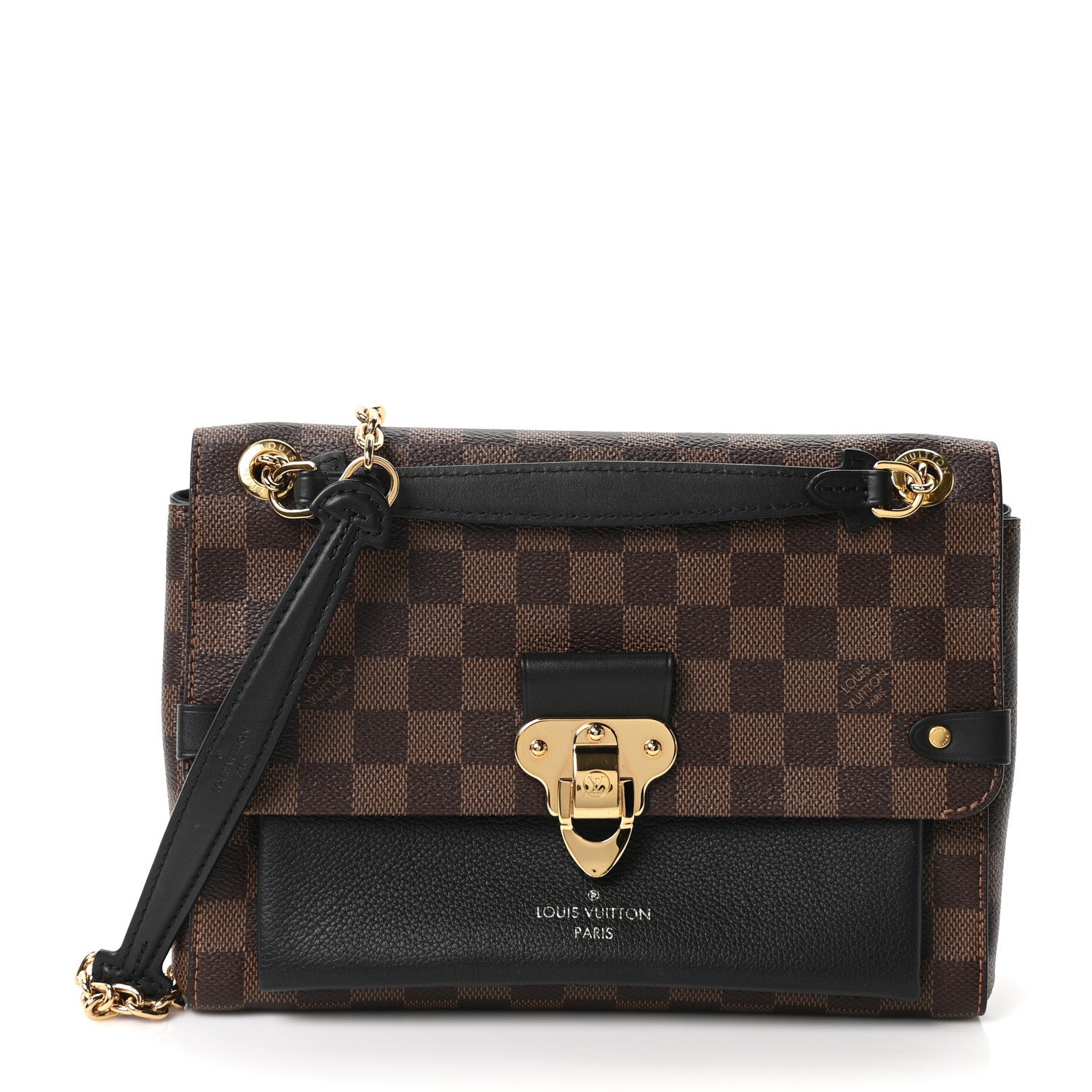 Louis Vuitton Damier Ebene Vavin PM Black 1 of 9