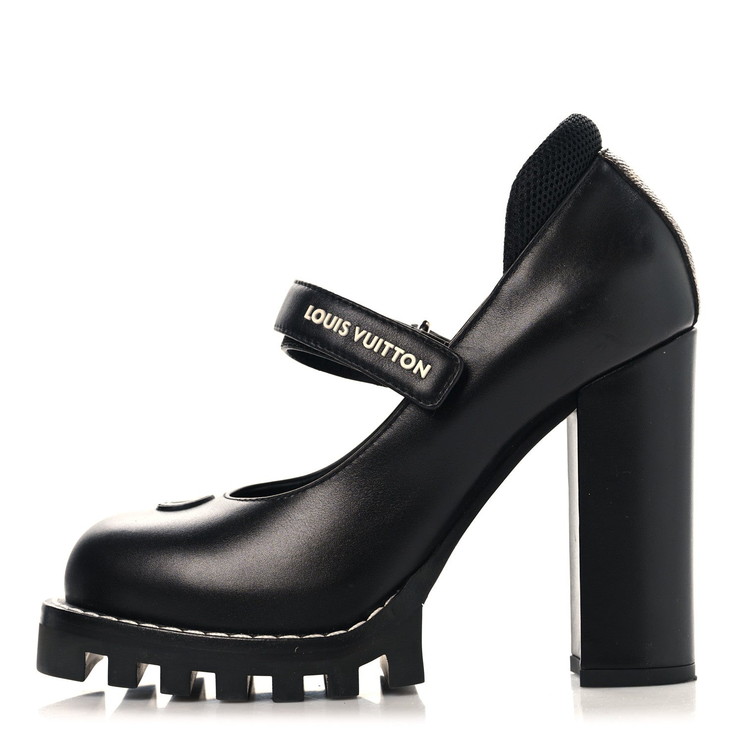 Louis Vuitton Calfskin Star Trail Ankle Pumps 35.5 Black 1 of 9