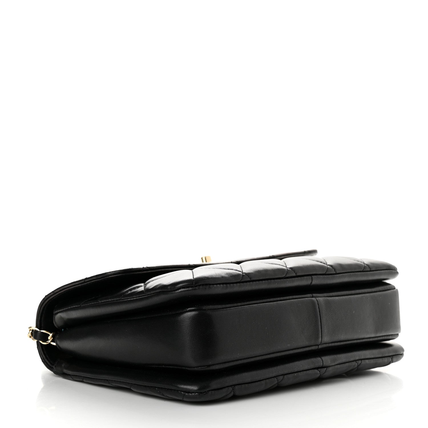 Chanel Lambskin Quilted Small Trendy CC Dual Handle Flap Bag Black 4 of 12