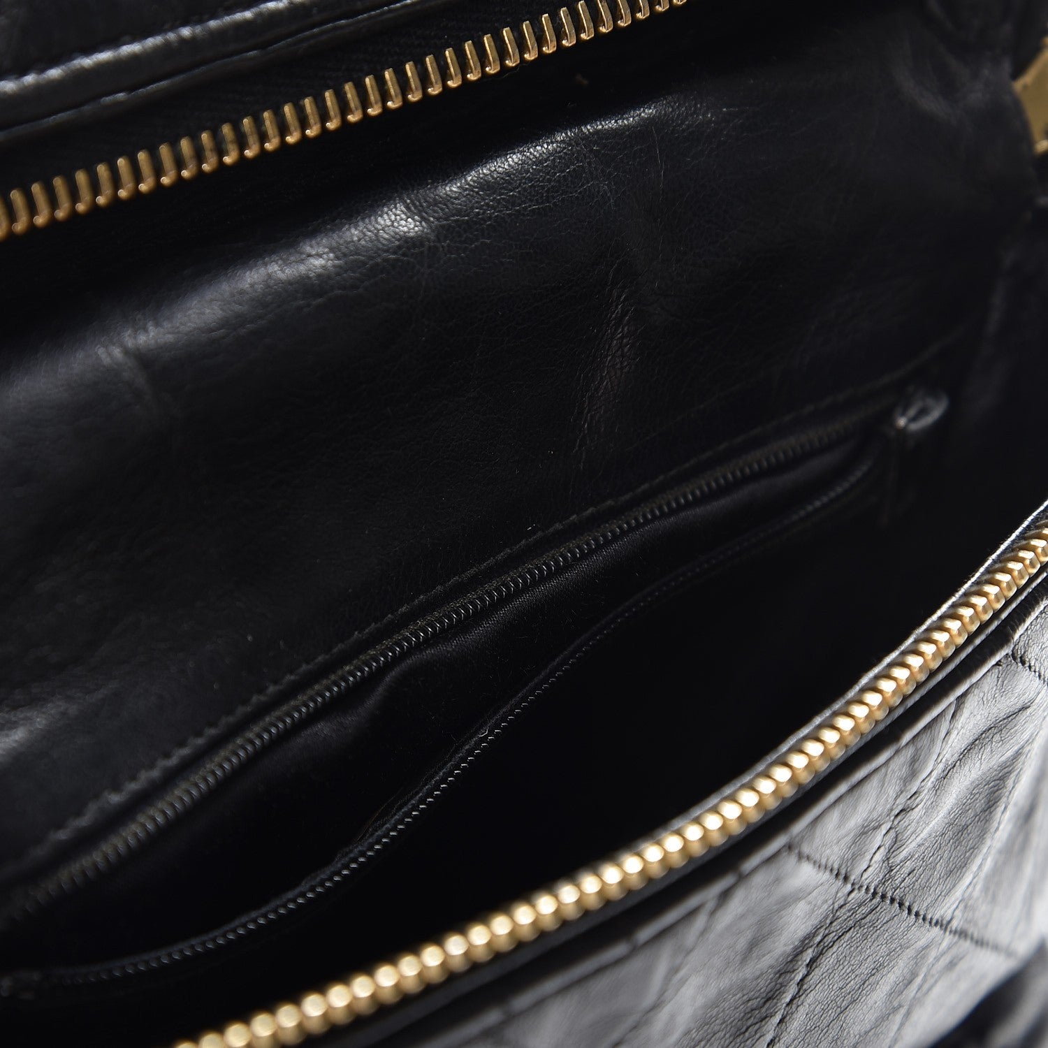 Chanel Lambskin Quilted Tassel Shoulder Bag Black 9 of 11