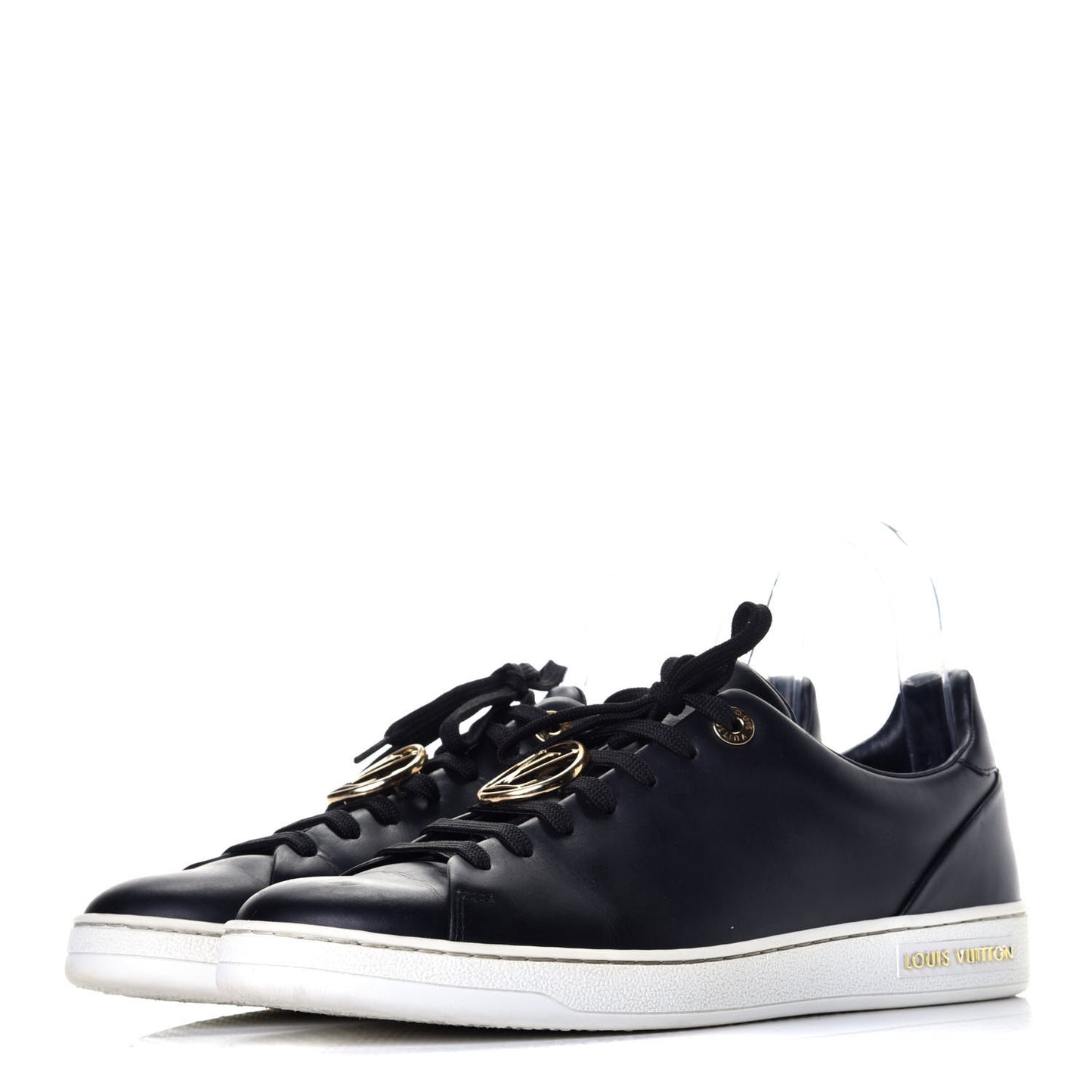 Calfskin Frontrow Sneakers 39 Black