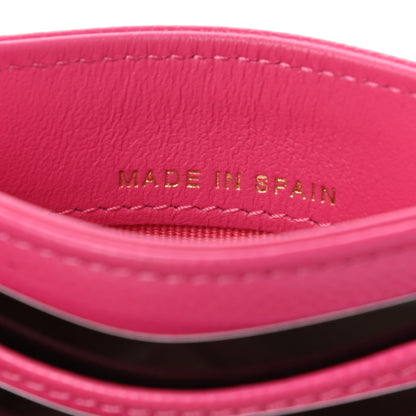 Chanel Caviar Quilted Card Holder Dark Pink 7 of 8