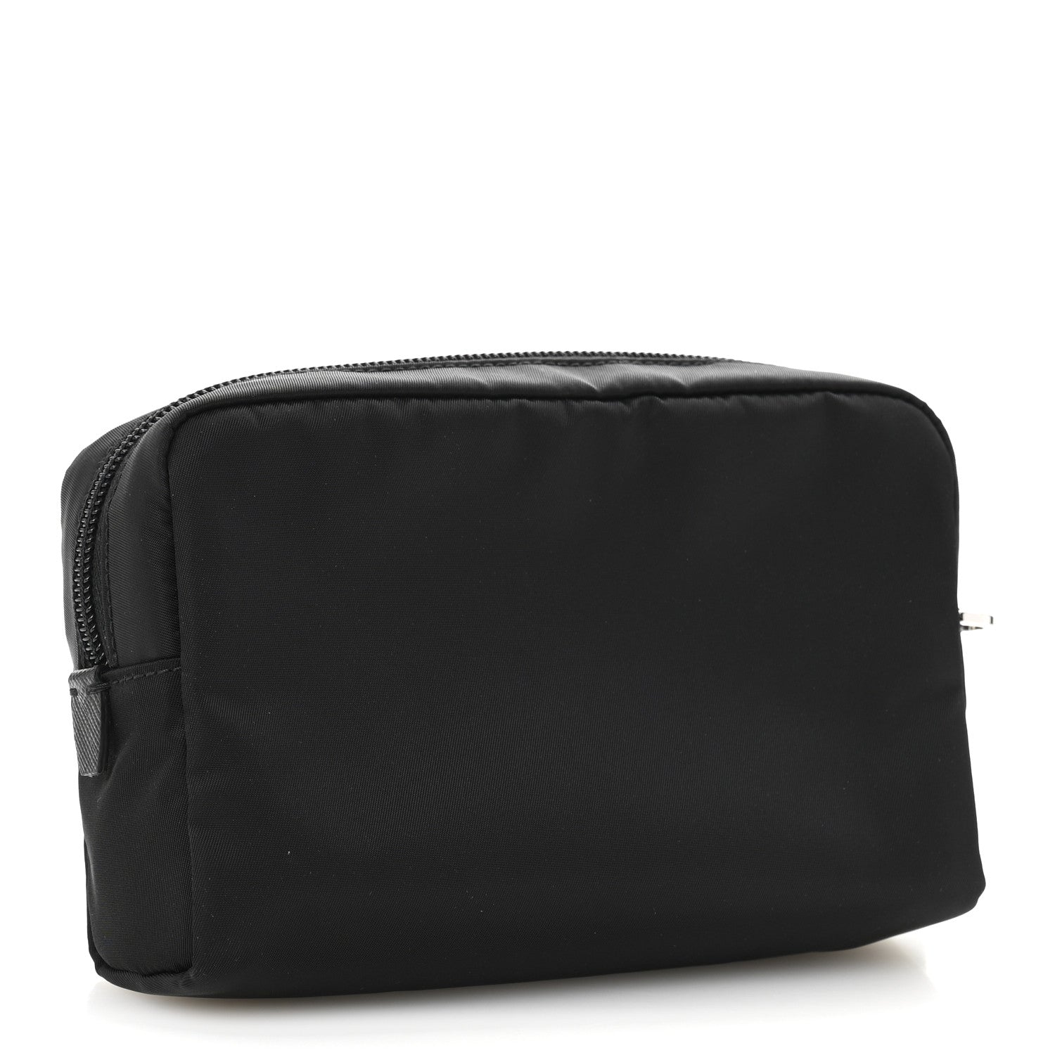 Prada Re-Nylon Vela Saffiano Wristlet Black 3 of 9
