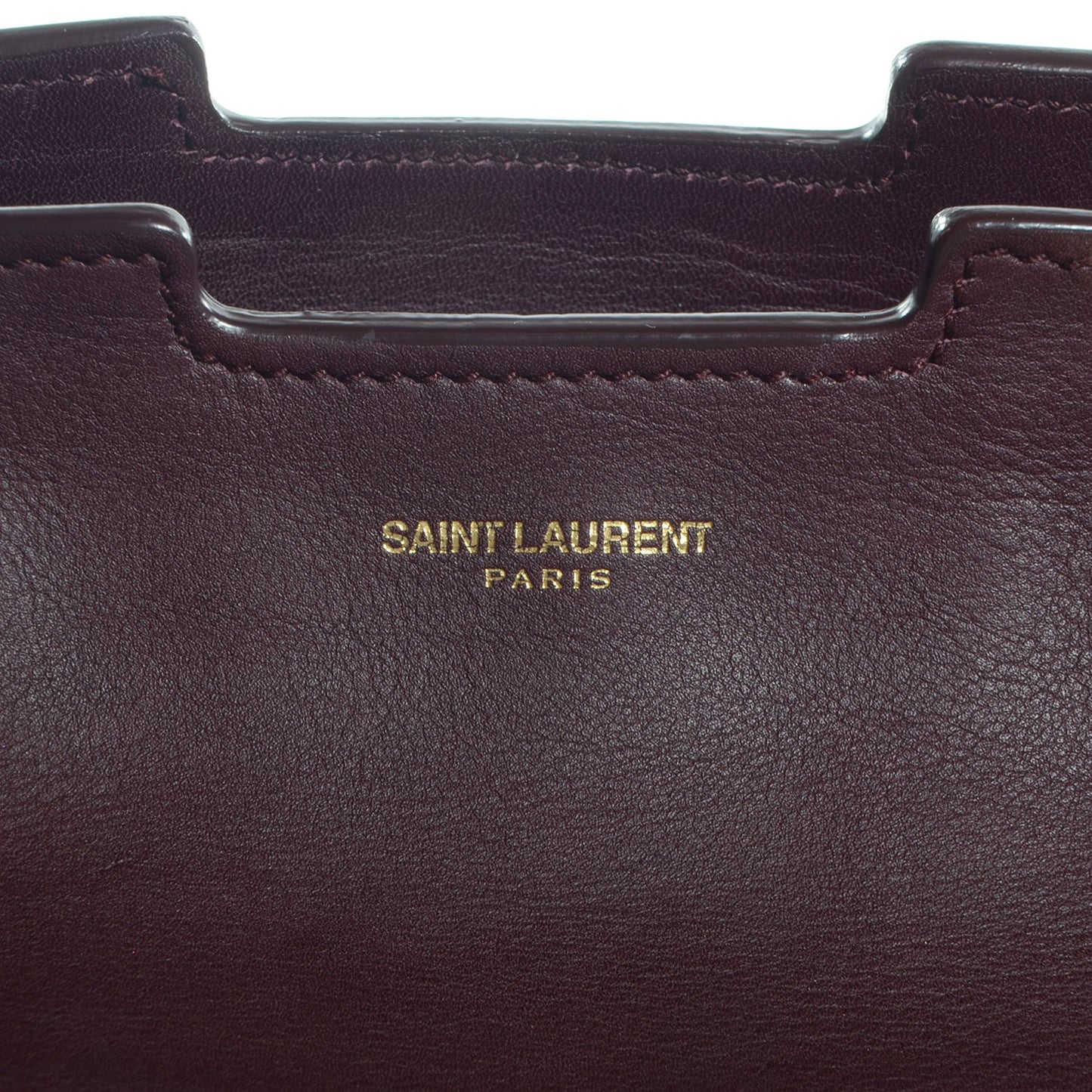 Smooth Calfskin Medium Classic Y Cabas Bordeaux